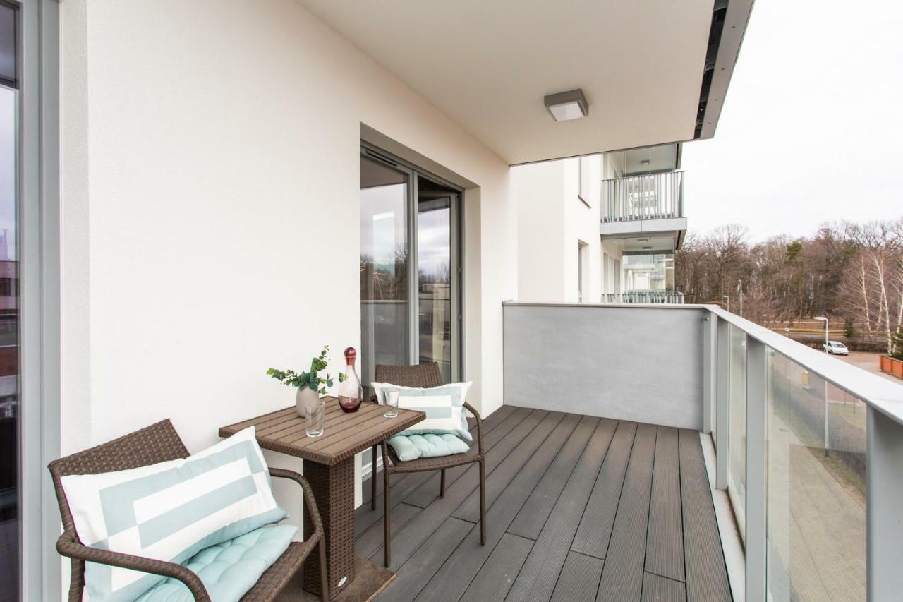 Seaside Beach Przy Plazy - Parking - Praia Apartments - Ergo Polsat Plus Arena Gdańsk Exterior foto