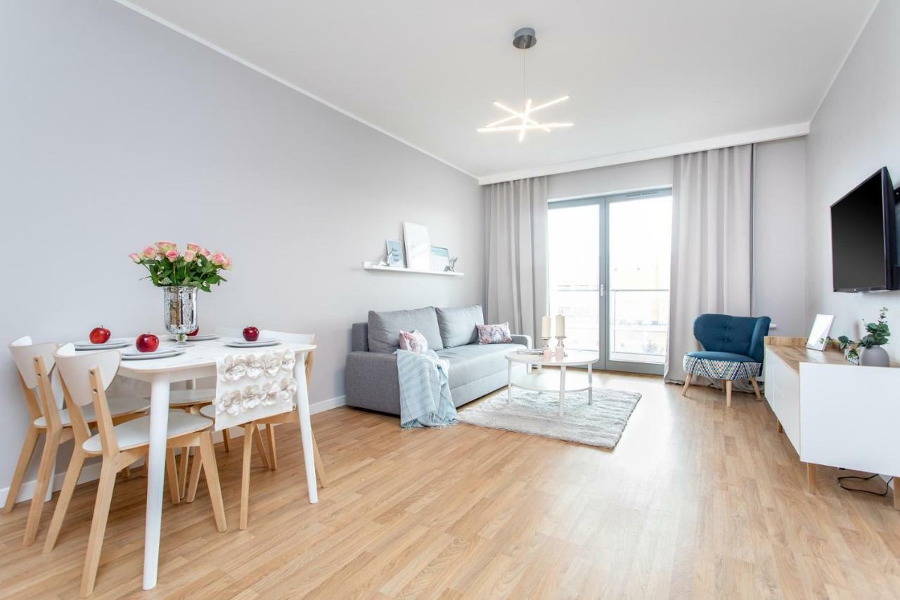 Seaside Beach Przy Plazy - Parking - Praia Apartments - Ergo Polsat Plus Arena Gdańsk Exterior foto