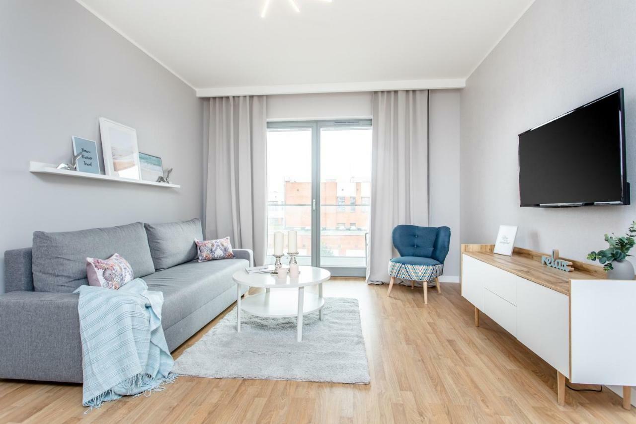 Seaside Beach Przy Plazy - Parking - Praia Apartments - Ergo Polsat Plus Arena Gdańsk Exterior foto
